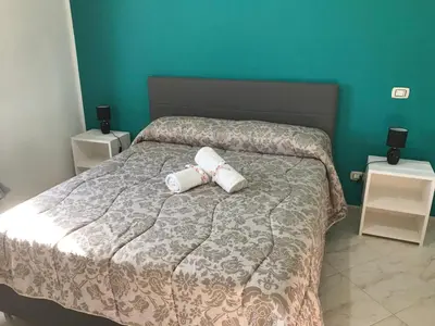 Letto o letti in una camera di Villa 