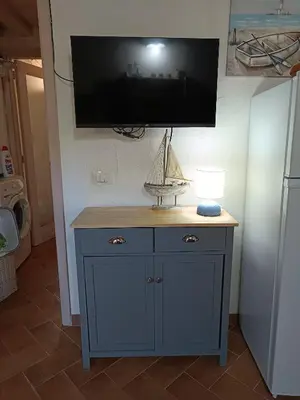 TV o dispositivi per l'intrattenimento presso La casa del mandorlo