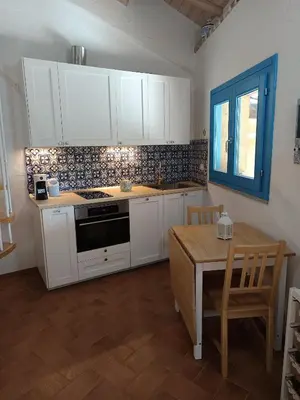 Cucina o angolo cottura di La casa del mandorlo