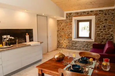 Cucina o angolo cottura di Casa Feraxi at Casa Sardinia