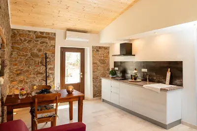 Cucina o angolo cottura di Casa Feraxi at Casa Sardinia