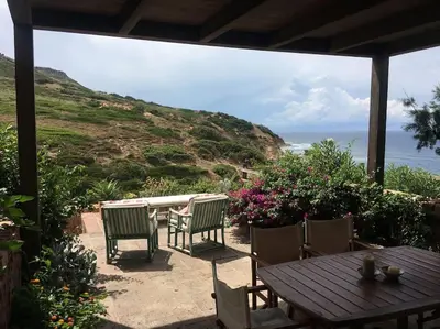 Paesaggio naturale nelle vicinanze della casa vacanze