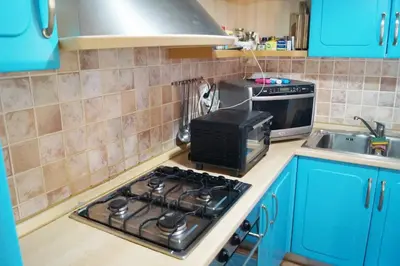 Cucina o angolo cottura di Villa Caposchiera Indipendente