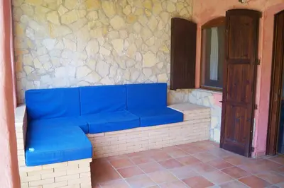 Area soggiorno di Villa Caposchiera Indipendente