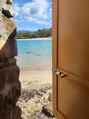 Paesaggio naturale nelle vicinanze della villa
