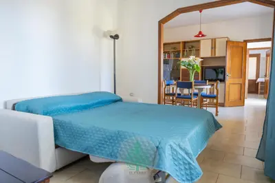Letto o letti in una camera di IL CEDRO