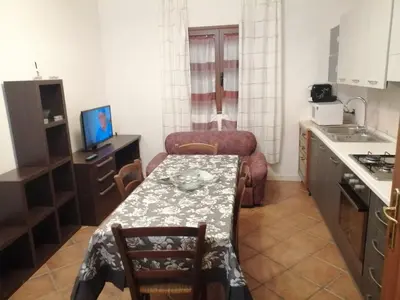 Cucina o angolo cottura di Casa Murru