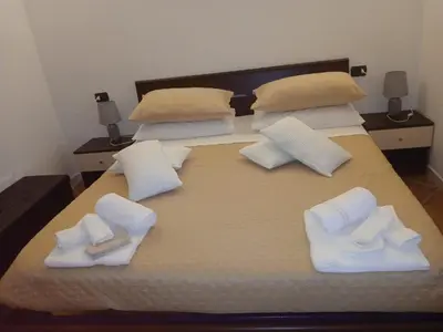 Letto o letti in una camera di Casa Murru