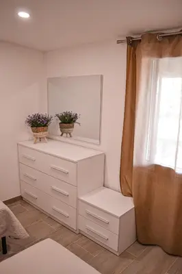 Letto o letti in una camera di Villa Gladyr