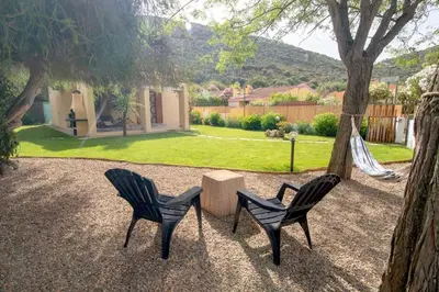Giardino di Casa Kody a 500 mt dalla spiaggia di Geremeas