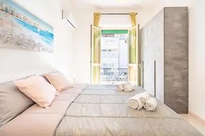 Letto o letti in una camera di CasaPoetto