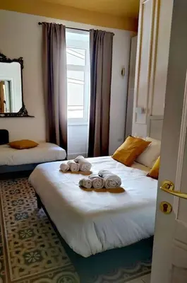 Letto o letti in una camera di Gala Sardinia Apartament