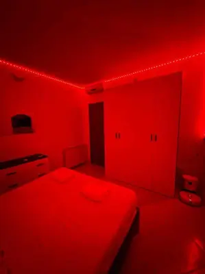 Letto o letti in una camera di La casetta