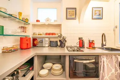 Cucina o angolo cottura di Perle Gemelle in Marina