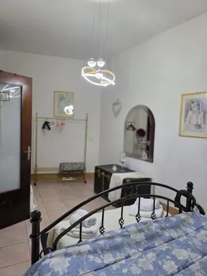 Letto o letti in una camera di Casa Grilla