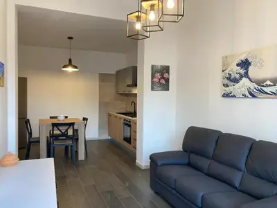 Cucina o angolo cottura di WellHouse Sant'Antioco - Relax e comfort a pochi minuti dalle spiagge