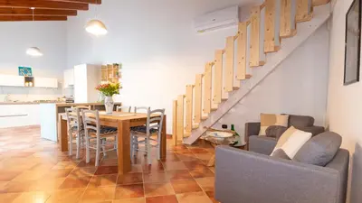 Area soggiorno di Domo Mea Rooms