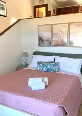 Letto o letti in una camera di Casa Vacanza Suite Violet