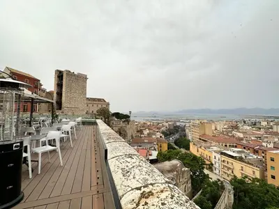 Balcone o terrazza di Art Studio appartamento Castello