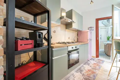 Cucina o angolo cottura di Centralhome Repubblica