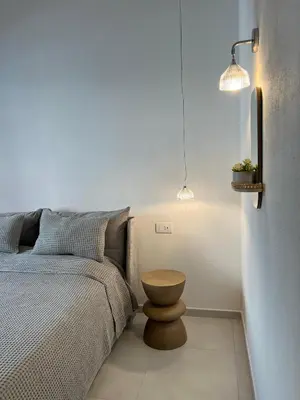 Letto o letti in una camera di Il Nido