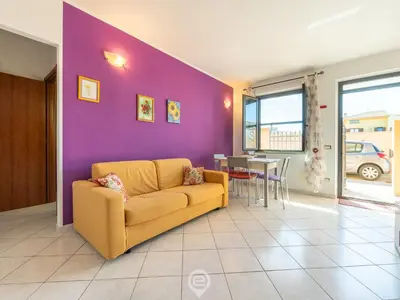 Area soggiorno di Dahlia Apartment