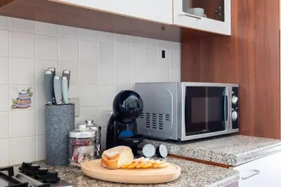 Cucina o angolo cottura di Funtana Meiga Casa vista mare - Free wifi