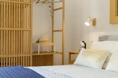 Letto o letti in una camera di Luxury Villa Turquoise road to Villasimius 50 m from the sea IUN S0573