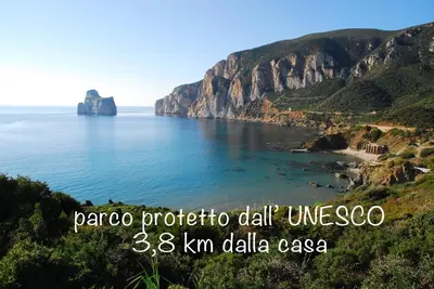 Paesaggio naturale nelle vicinanze della casa vacanze