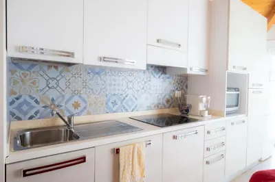 Cucina o angolo cottura di Carloforte Penthouse with Terrace