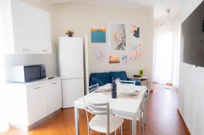 TV o dispositivi per l'intrattenimento presso Carloforte Penthouse with Terrace