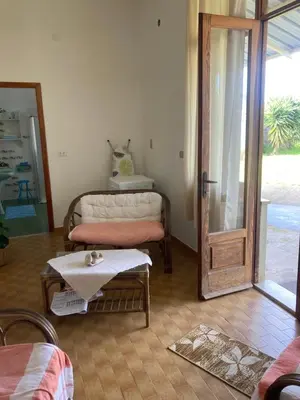 Letto o letti in una camera di Casa Vacanza Sulcis