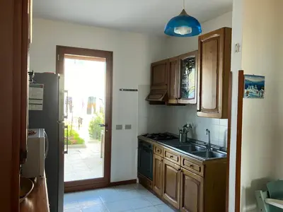 Cucina o angolo cottura di Casa vista mare