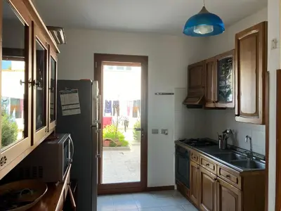 Cucina o angolo cottura di Casa vista mare