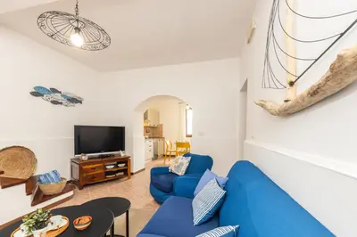 TV o dispositivi per l'intrattenimento presso Casa Tamà sul mare