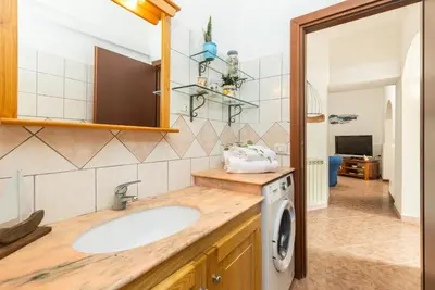 Cucina o angolo cottura di Casa Tamà sul mare