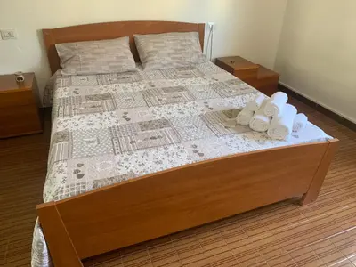 Letto o letti in una camera di Casa vacanze Lullo&Conny a 10 minuti dal mare