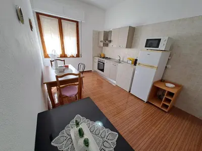 Cucina o angolo cottura di Casa vacanze Lullo&Conny a 10 minuti dal mare