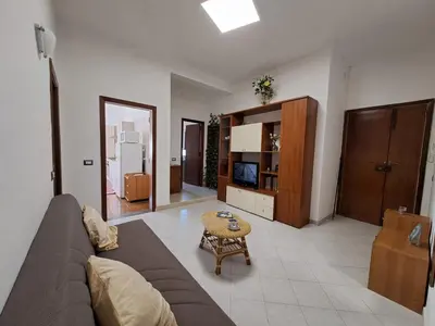 Cucina o angolo cottura di Casa vacanze Lullo&Conny a 10 minuti dal mare