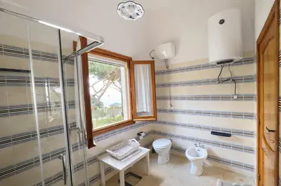 Bagno di Villa Alex on the beach with sea view
