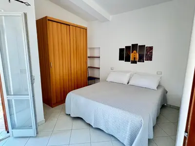 Letto o letti in una camera di Casa Giliè A