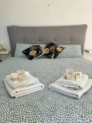 Letto o letti in una camera di Butterflyhouse2