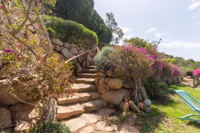 Giardino di Villa Maffi - spaziosa, vista mare e parcheggio