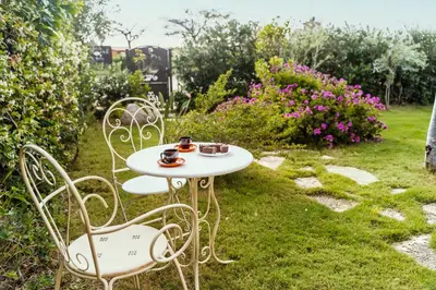 Giardino di Rey Palma House 400 m dal mare piscina esclusiva