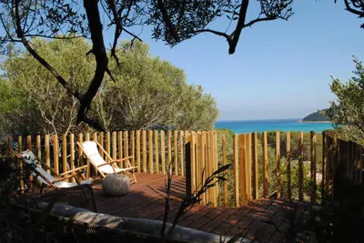 Paesaggio naturale nelle vicinanze della casa vacanze