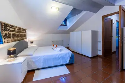 Letto o letti in una camera di La Bouganville WI-FI Cagliari centro storico
