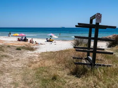 Paesaggio naturale nelle vicinanze della casa vacanze