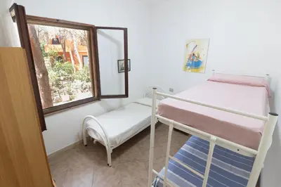 Letto o letti in una camera di Sea walk holiday house Pinus Village