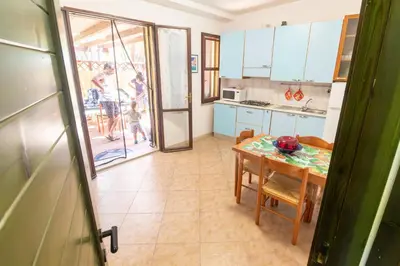 Cucina o angolo cottura di Sea walk holiday house Pinus Village