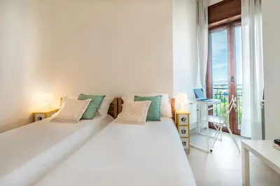 Letto o letti in una camera di Casa del Sole